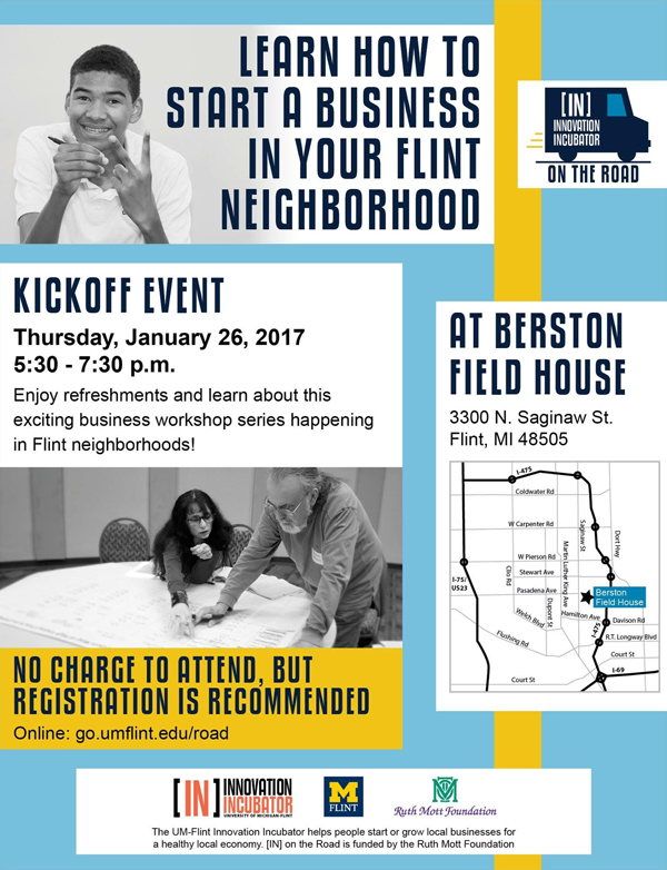 Learn How to Start a Business in your Flint Neighborhood
