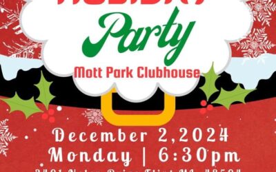 Neighborhood Mtg/Holiday Party & Elections – December 2nd @ 6:30pm